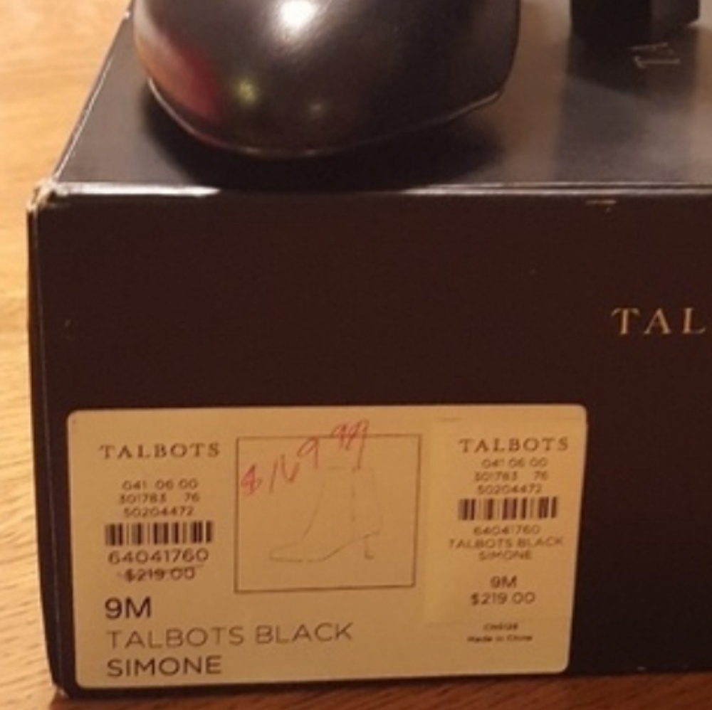 Talbots black boots - Picture 2 of 4